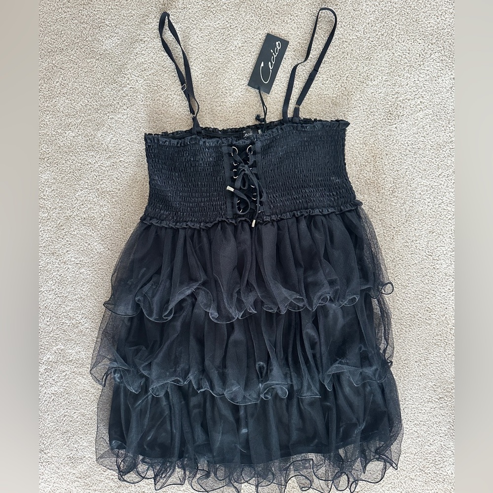 Net Cecico tank top